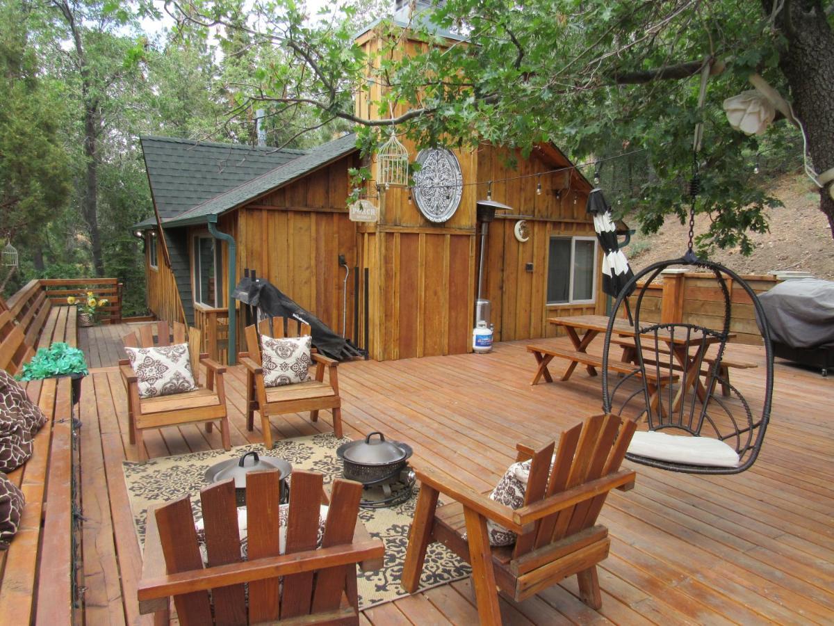 Hillside Hideaway -View Of Ski Slope From Charming Deck بيغ بير لاكي، سان بيرناردينو، كاليفورنيا المظهر الخارجي الصورة