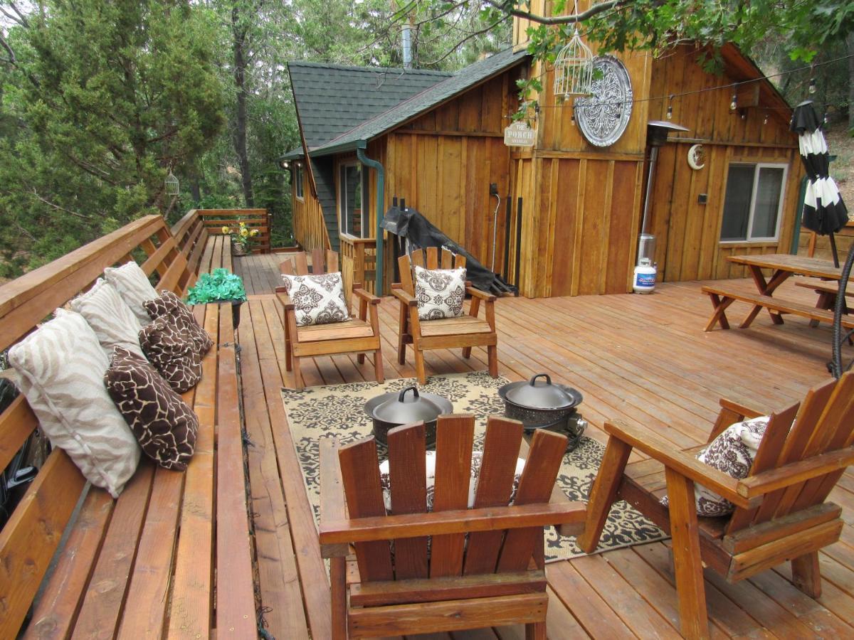 Hillside Hideaway -View Of Ski Slope From Charming Deck بيغ بير لاكي، سان بيرناردينو، كاليفورنيا المظهر الخارجي الصورة